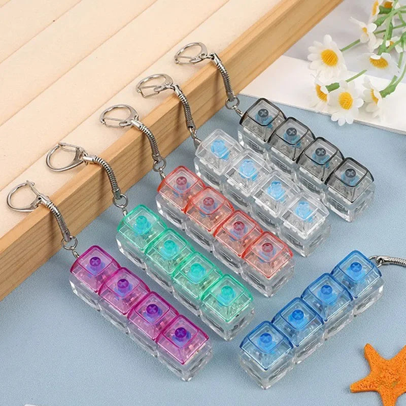 Crystal Clicker – The LED Fidget Keychain You'll Never Put Down