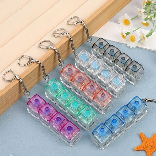 Crystal Clicker – The LED Fidget Keychain You'll Never Put Down