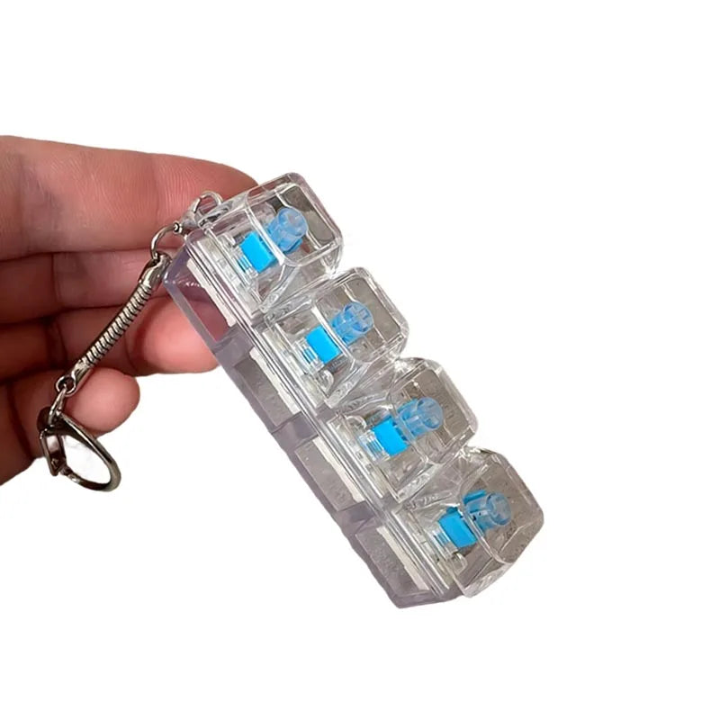 Crystal Clicker – The LED Fidget Keychain You'll Never Put Down